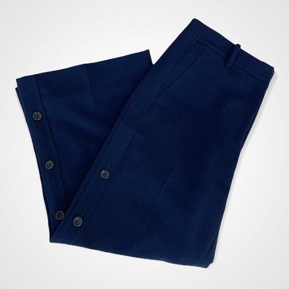 White House Black Market Wide-Leg Crop Pants - Picture 6 of 9